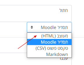 סוגי פריטים